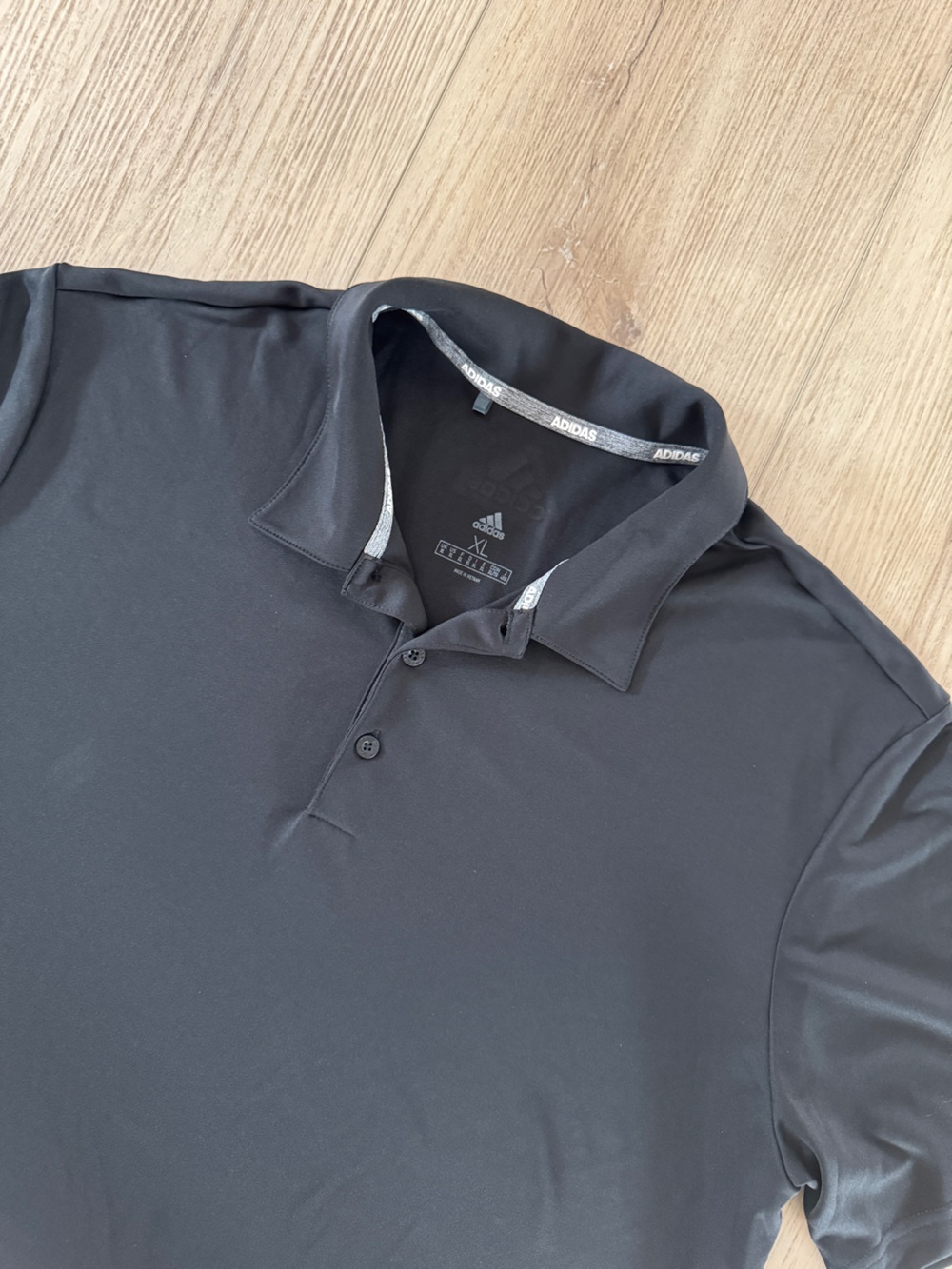 adidas Men’s Black Polo Performance Shirt